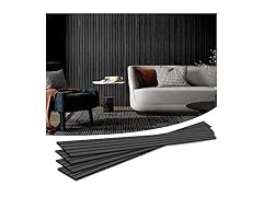 Art3d 4-Piece Wood Slat Acoustic Panels 