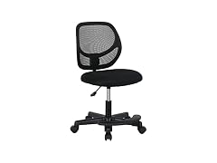 Amazon Basics Kids Adjustable Height Mesh Low-Back Swivel Desk Chair