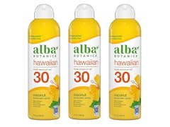 Alba Botanica 3Pk Coconut Sunscreen Spray
