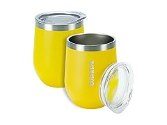 BJPKPK 2 PCS 12oz Insulated Wine Tumbler