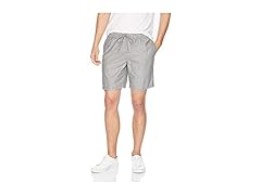 Mens 8 Drawstring Walk Shorts Grey (L)