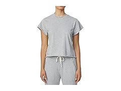 Bandier Women's Grey Aster Crew Neck (XL)