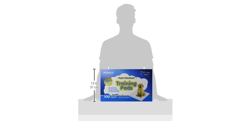 All-Absorb Training Pads 100-count