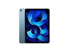 Early 2022 Apple iPad Air 5th Gen (10.9 inch, Wi-Fi, 64GB) Blue (Renewed) (Open Box)
