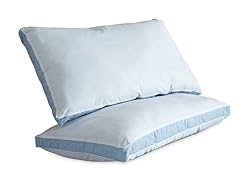 Wellrest Back Sleeper Pillows w/Protectors-2-Pack