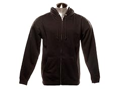 Full Zip-Up Hoodie - Charcoal
