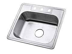Self Rimming Single Bowl Kitchen Sink