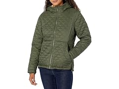 Amazon Essentials Women Lightweight Hooded Puffer