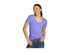 Eddie Bauer Men (1X) Ww Ss Fav TEE Dusty Lavender