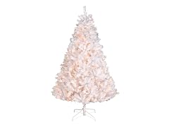 National Tree Company 6.5 ft. Pre-Lit Winchester Pine White