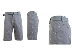 Men's Printed Cotton Shorts