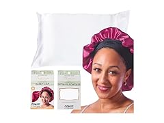 CONAIR x Tamera Mowry Satin Hair Bonnet with Bonus Pillowcase