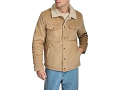 Levi's Mens Corduroy Sherpa Trucker Jacket