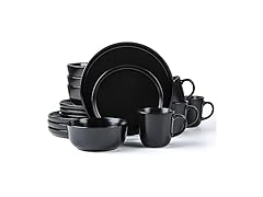 ARORA SKUGGA Round Stoneware 16pc