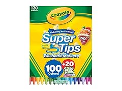 Crayola Super Tips & Silly Scents Washable Marker Set
