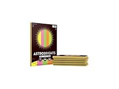Astrobrights "Neon" 5-Color Assortment, 8.5" x 11"