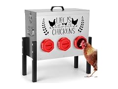 Tgeyd 30lb Chicken Feeder Heavy-Duty