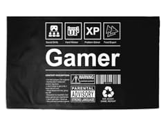 "I'm a Gamer Label" 3' x 2' Rug