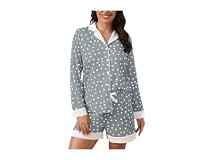 Fkeep Women (XXL) Button Down Pajamas Sets