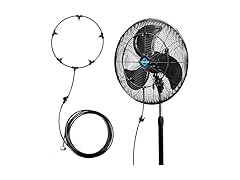 Tornado 13 Inch Misting Kit Outdoor Fan