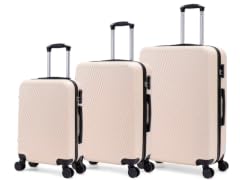 Tucci Italy Colpi Hardside Luggage Set of 3, 20/24/28"