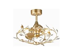 Parrot Uncle 24 Inch Gold Crystal Fandelier