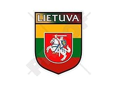 StickersWorld Lithuanian Shield LIETUV