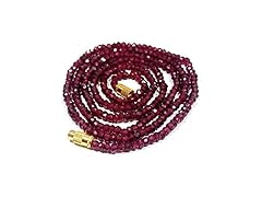 Natural Indian Garnet Beads Necklace