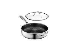 Hexclad 3.3QT Hybrid Deep Saut Pan with Lid