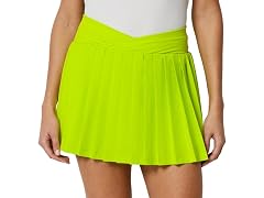 Amazon Essentials Women's Lime Green Tennis Skort