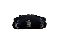 Dyed Denim Duffle Bag