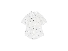 GAP Boys (12-18 MOS) Short Sleeve Poplin Shirt