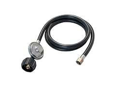 Veralune Propane Regulator with 5 Ft Hose