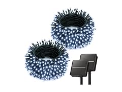 Brightown 4 Pack Solar String Lights Outdoor Waterproof, 160 FT 400 LED