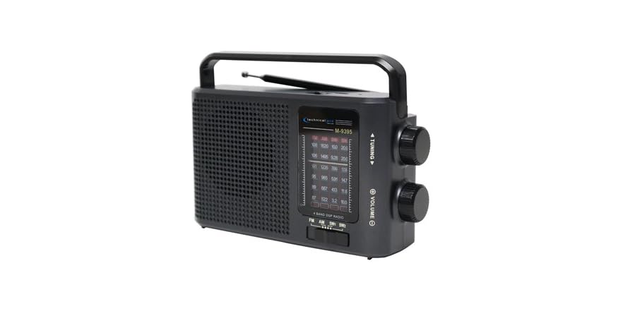Portable AM/FM/SW Bluetooth Radio