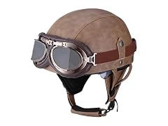 Senhill German Style Motorcycle Helmet Cap Scooter