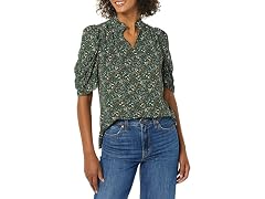 Amazon Essentials Women Lightweight Ruffle Blouse