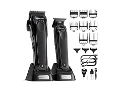 Professional Barber Hair Clippers Cordless