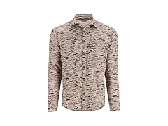Simms Men's (M) Challenger LS Shirt Sand Riverbed