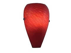 Aura 1-Light Red ADA Wall Sconce