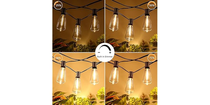 Brightever Dimmable Outdoor Light 150FT