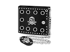 Girinme Skull Gothic Chain Wallet