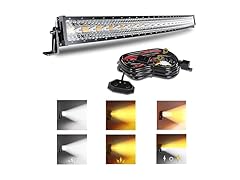 SLARY 52 Inch 300W Curved LED Light Bar