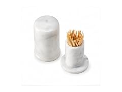 Apasqro Natural Marble Toothpick Holder