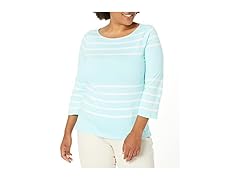 Nautica Women's Shirt Blue (XL)