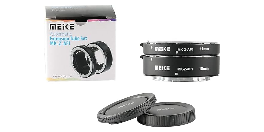 2 Pack Full Frame Macro AF Extension