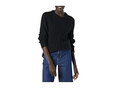 Amazon Essentials Women 100% Cotton Crew Sweater