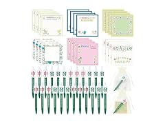 Bafeil 24pc Mahjong Gift Set w/Sticky Notes