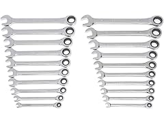 GearWrench 20-Pc Ratcheting Wrench Set