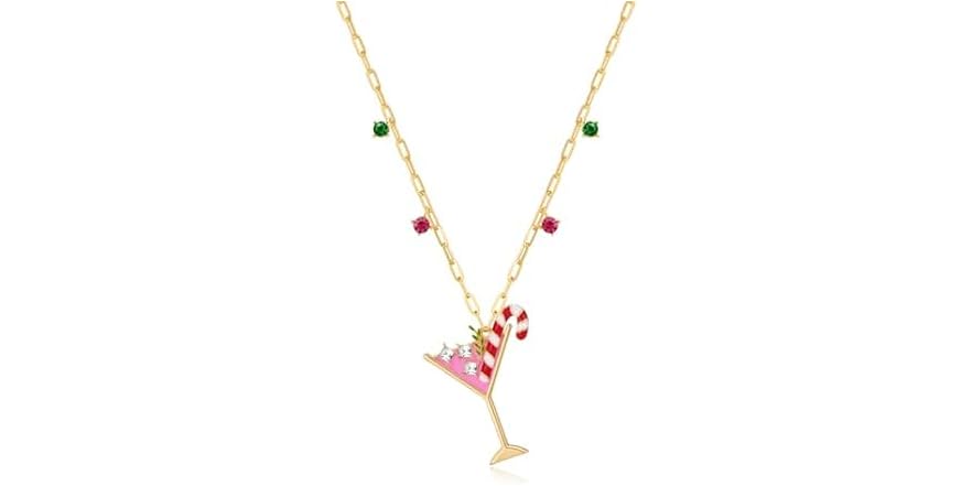FAUTHENTICUTE Christmas Pendant Necklace